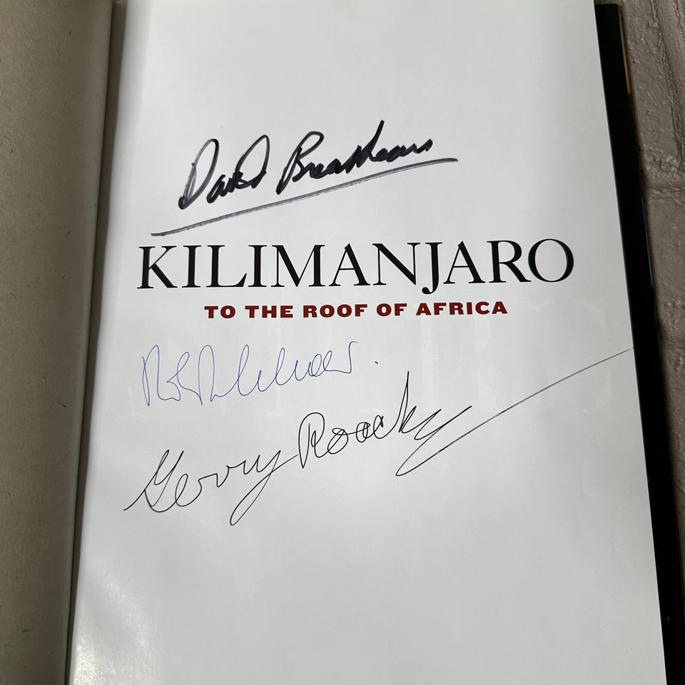 Kilimanjaro: To the Roof of Africa by Audrey Salkeld - Signed Roach Breashears - Image 4 of 4