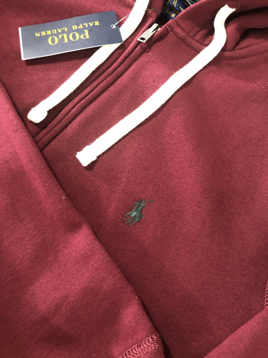 Polo Ralph Lauren Men's Sz 2XL Pony Graphic Logo Full Zip