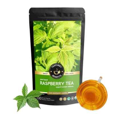 TEACURRY Himbeertee (200 Gramm, 400 Tassen) - Kostenloser Versand weltweit