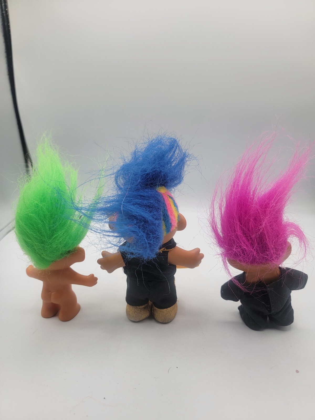 VINTAGE TROLL DOLLS LOT 6/7 (RUSS - ACE NOVELTY) - PLEASE READ