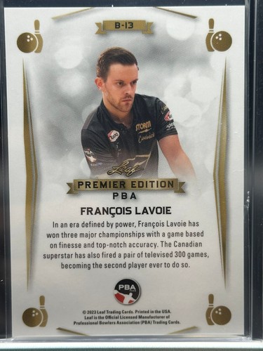2023 Leaf PBA Premier Edition Base Silver PICK YOUR PLAYER! - COMPLETE YOUR SET! - Picture 50 of 128
