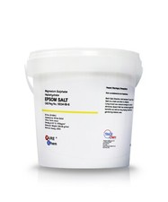 Image of Epsom Salts in Safety Tub Food Grade Magnesium Sulphate Bath Salts 500g 5kg