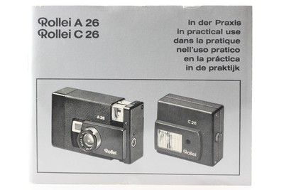 Bedienungsanleitung für Rollei A26 C26 A 26 C 26