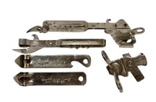 Lot/5 VTG Vaughan Manual Can Bottle Opener Corkscrew Safety Roll Jr 881, 178