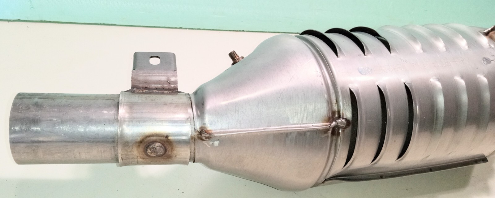 Ferrari 456 Ansa Engine Exhaust Pipe Pre Muffler_159222_GT_GTA_M/GT_M/GTA_RH_NEW