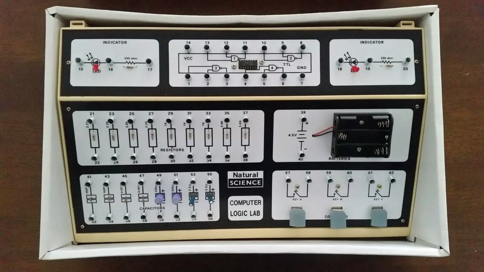 Rare NSI Computer Science Logic Lab 1985 Manual Collectible Antique ...