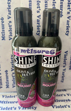 2 Smooth N Shine Polishing Olive  Tea Tree RevivOil Nourishing Mousse 9 oz NEW