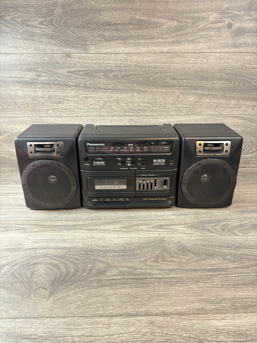 Panasonic RX-CS710 Portable Stereo Component System Cassette