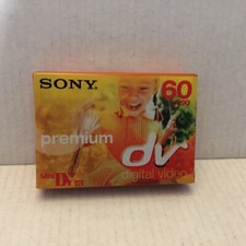 NEW Sony Mini DV Premium Camcorder Digital Video Cassette 60 Min