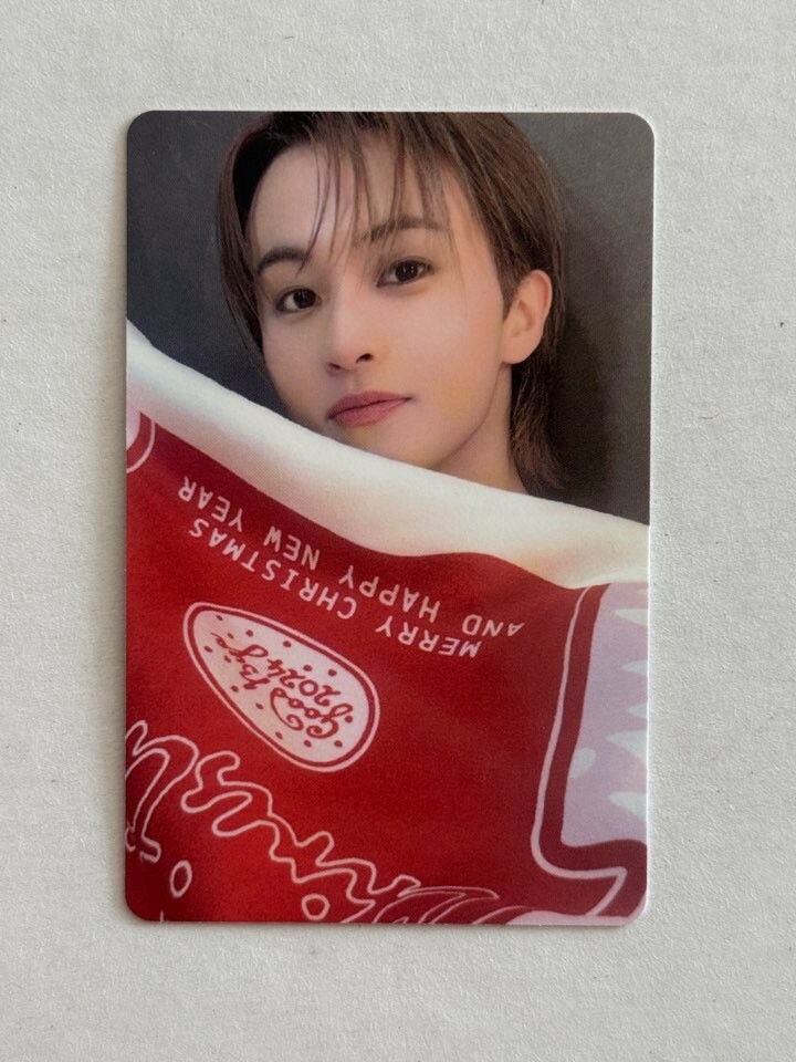 NCT 127 2024 Pink Christmas Random Trading Card Official