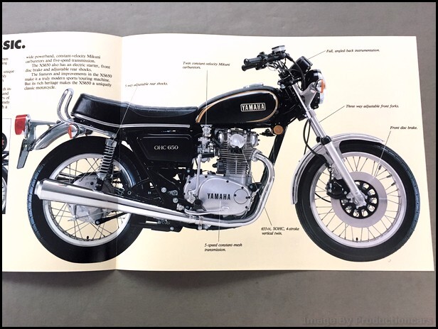 1979 Yamaha XS650 XS 650 XS650F Motorcycle Bike Vintage Sales - Main Image