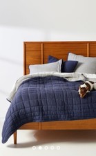 NWOT Anthropologie Reversible Airy Gauze King Quilt