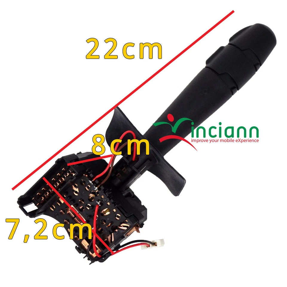 Leva devioluci luci fari freccia senza clacson per RENAULT Thalia I II 60DC - Imagen 3 de 4