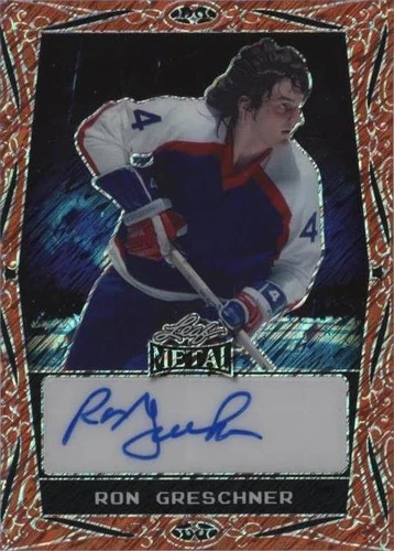 2024 Leaf Metal Legends - Ron Greschner #BA-RG1