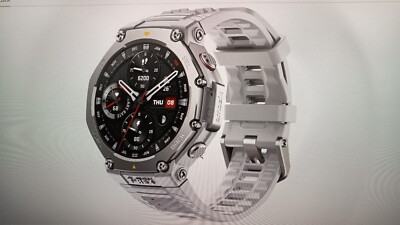 SW-0190 Amazfit T-Rex 3 Outdoor Smartwatch 48mm AMOLED Display, grau B-WARE