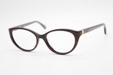NEW MOSCHINO MOS557 3VJ RED BLACK GOLD AUTHENTIC EYEGLASSES 53-17