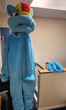 Rainbow Dash My Little Pony Full Costume Mascot Outfit Fancy Dress