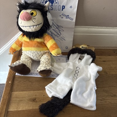 Build A Bear ''Where the Wild Things Are'' Max Kostüm & Carol Plüsch 