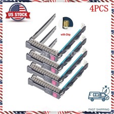 4X 2.5" SFF HDD Caddy Sled For HP ProLiant DL380 DL380p DL360p DL180 Gen8 Gen9