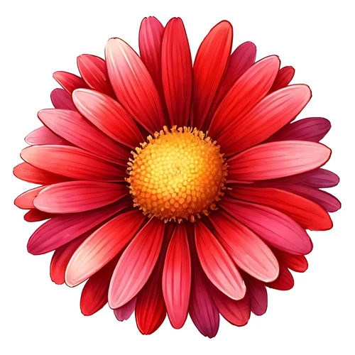 Daisy Flower Floral Self Adhesive Vinyl Sticker