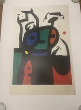Joan Miro Art Print Poster 2001 “The Matador” Tate Gallery Publishing 27.5 x39.5