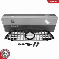 Esen Skv KüHlergrill KüHlergitter Silber FüR Mercedes-Benz A-Klasse W177 V177