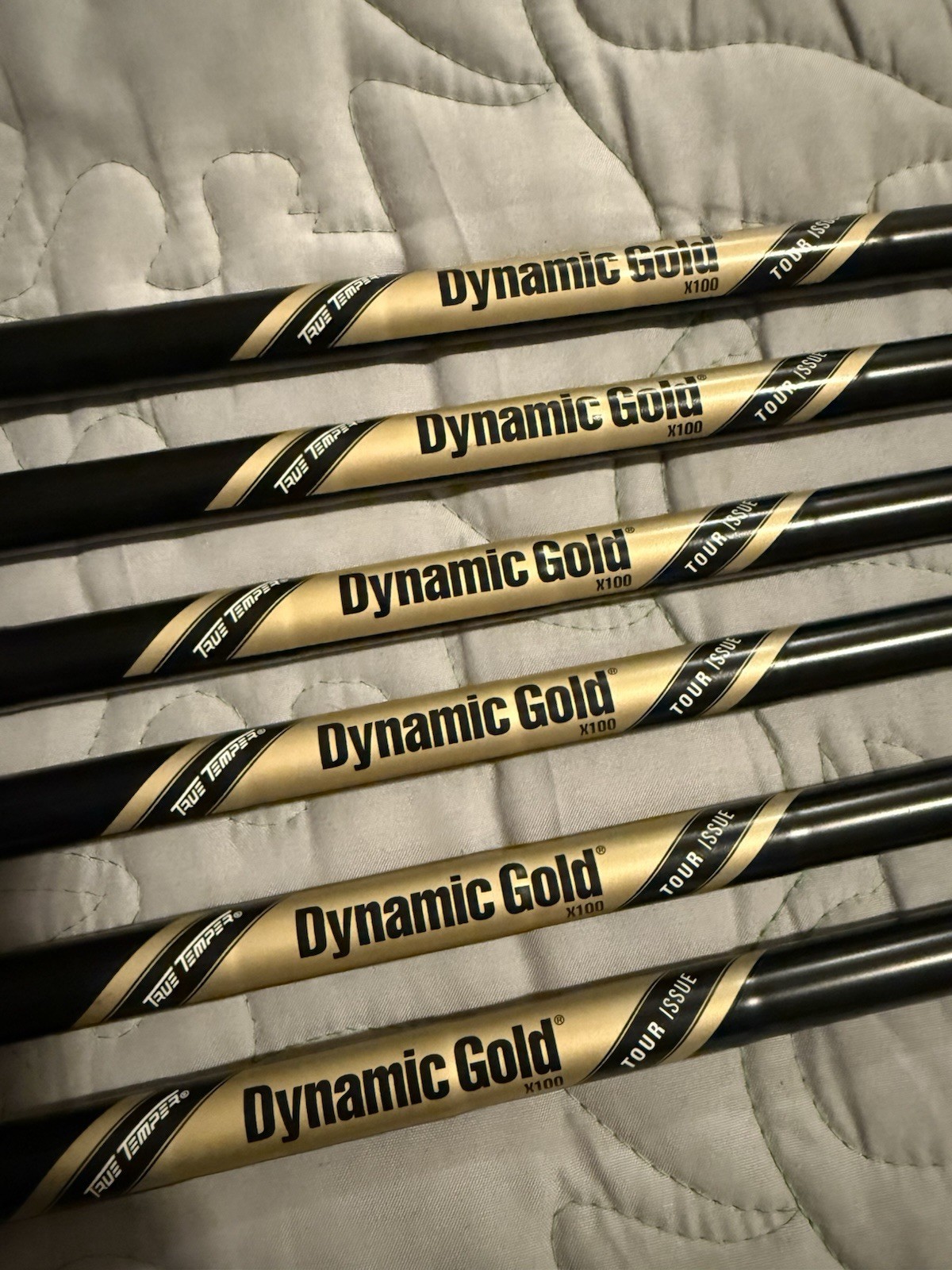 Titleist 2023 T100/620mb Combo Brand New Onyx X100 Shafts. Golf Pride Grips