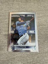 Rene Pinto 2022 Topps Chrome Update #USC139 RC Tampa Bay Rays