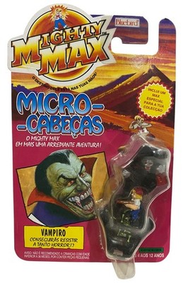 Mighty Max Micro-Cabecas Vampiro NEW Shrunken Heads Vampyre
