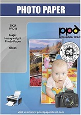 PPD 100 Sheets A4 Inkjet Premium Glossy Photo Paper 260gsm Instant Dry