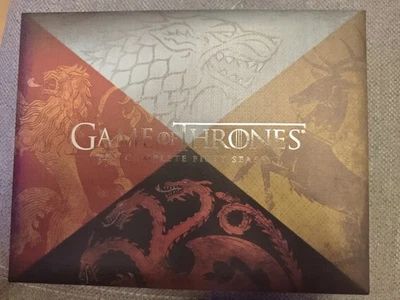 GAME OF THRONES COMPLETE FIRST SEASON 1 I BOX BluRay Dragon Egg Drachen Ei GOT - Bild 1 von 2
