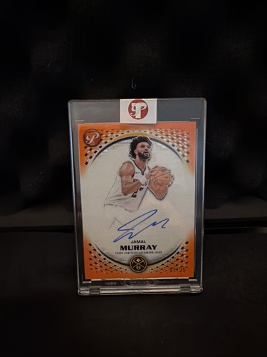 2025-26 Bowman - Chrome Autographs Jamal Murray #BCA-JY Orange Shimmer Refractor