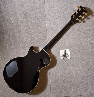 Grass Roots Les Paul Custom Duncan Model Black Electric Guitar