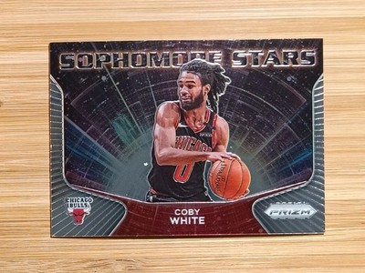 Coby WHITE Sophomore Stars 2020-21 Panini Prizm #5 Chicago BULLS