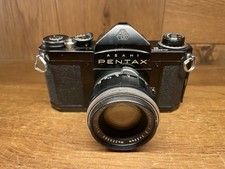  Rare Black : Near Mint Pentax S2 Early Model Film Camera Auto Takumar 55mm F/2