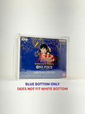One Piece OP01 Booster Box Case Blue Bottom  Magnetic Acrylic