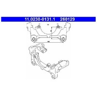 Halter Bremssattel Vorne FüR Seat Altea 5P 1.6 1.8 1.9 2.0 04 Bis 15 ATE AZV BUB