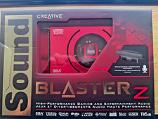 Creative Sound Blaster Z PCIe Gaming Audio Card w High Performance Headphone Amp