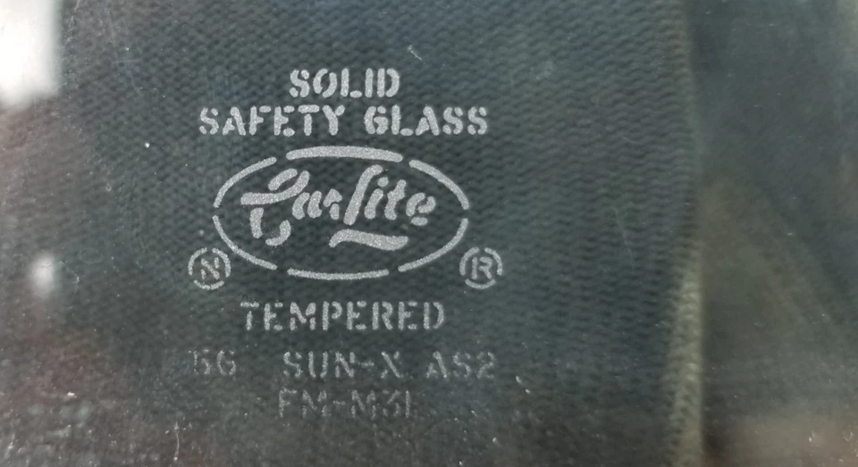Стекло оконной двери слева 1966 Mercury Monterey Marauder 66 fastback хардтоп - Изображение 3 из 4