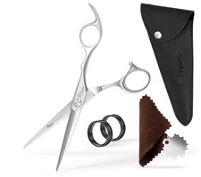 Professional Hair Scissors 6" - Extremely Sharp Blades, Fine Cutting Shears