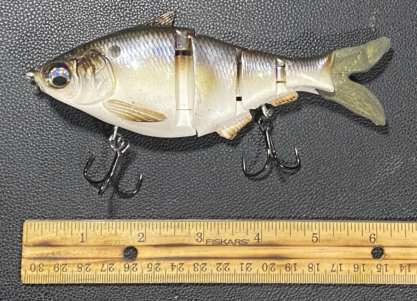 Trashy Bass Dadbod Swimmer Swimbait Pizz Hinkle Oxbow Bass Fishing Swim Bait - Image 2