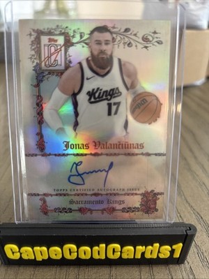 2026 Topps Signature Class - JONAS VALANCIUNAS Manuscripts Auto #MS-JV Refractor