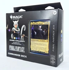 Magic The Gathering MTG Final Fantasy Commander Deck Scions & Spellcraft Sealed