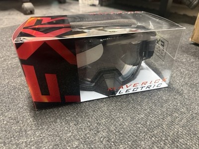 FXR Hi-Vis/ Black Maverick Electric Goggles w/Clear Lens - 223114-6510-00