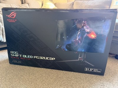 ASUS ROG Swift PG32UDCP  31.5'' QD-OLED Black Monitor 3840x2160/0.03ms/2xHDMI