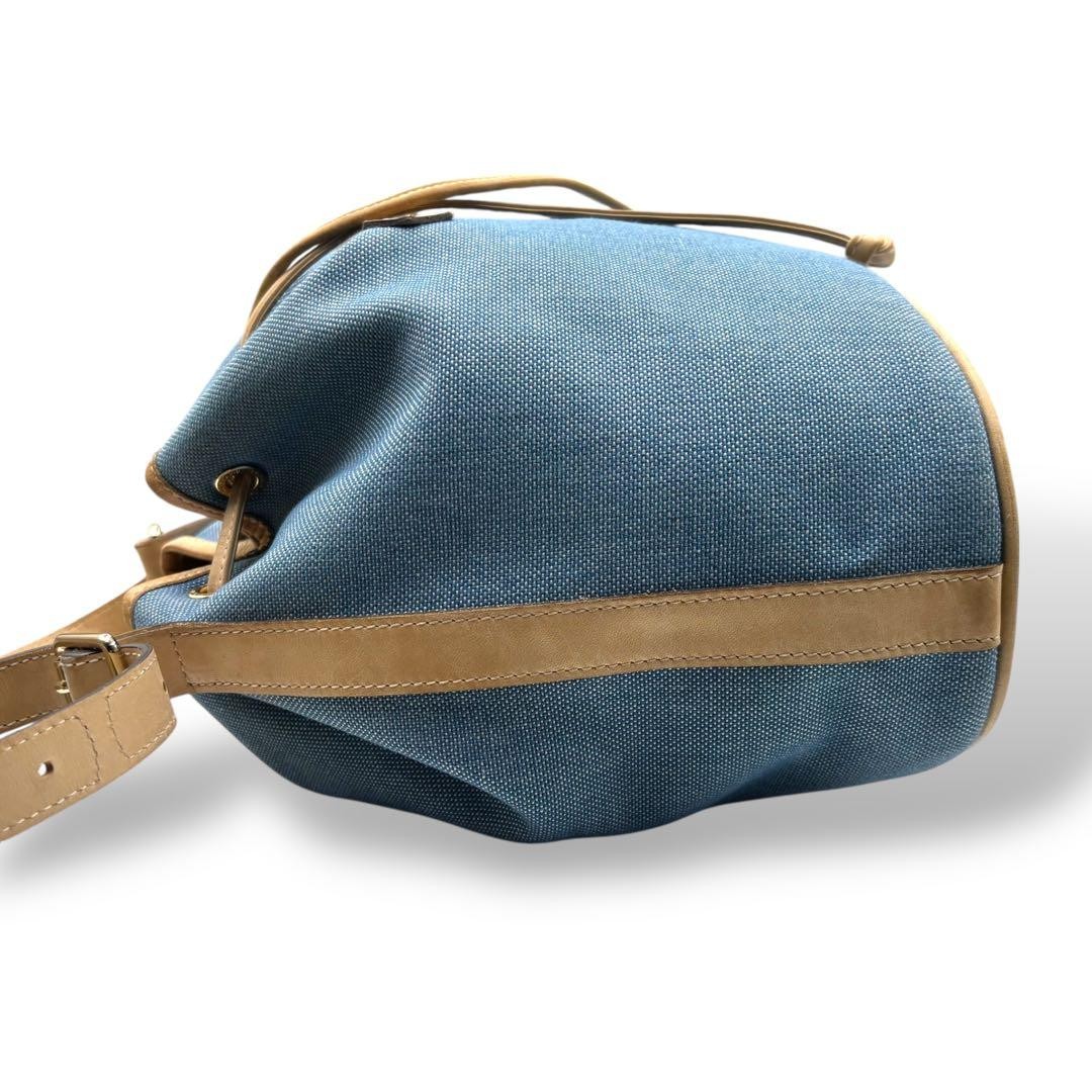 [Good condition] Longchamp drawstring shoulder ba… - image 9