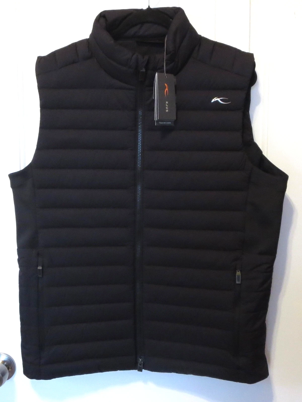 KJUS FRX Blackcomb Down Vest (Size 52 Large) Black Puffer Men's NEW Retail $400 image 2