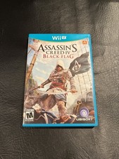 Assassin's Creed IV 4 Black Flag - Case + Disc + Manual - Wii U