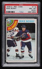 1978-79 O-Pee-Chee Mike Bossy #115 PSA 8 (OC) HOF 0a4