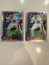 2025 Topps Chrome Update Rookie Debut Matt Shaw #USC135 X-Fractor (RC) And Base